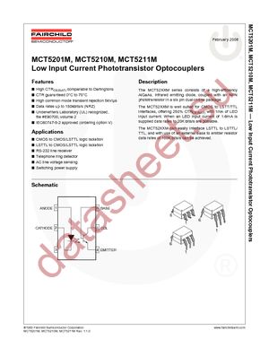 MCT5201M datasheet  